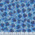 Quilting Treasures Fabrics Dancing Blossoms Dan Morris Packed Abstract Floral Blue