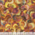 Quilting Treasures Fabrics Serendipity by Dan Morris Pointillist Swirls Texture Amber