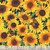 Timeless Treasures Fabrics Advice from a Sunflower Packed Sunflowers & Butterflies Yellow