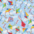 Timeless Treasures Fabrics Pool Party Multi Kites In Blue Sky Sky