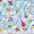 Timeless Treasures Fabrics Pool Party Multi Kites In Blue Sky Sky