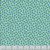Marcus Fabrics Sunny Days Daisy Aqua, fabric featuring a pattern of small blue and green daisies on a light aqua background.