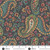 Andover Fabrics Rambling Rose by Renee Nanneman Grey Floral Paisley