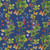 Studio E Fabrics Minu and Wildberry Yu.Me Design Navy Berry Vine