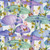 Studio E Fabrics Minu and Wildberry Yu.Me Design Soft Lilac Mushrooms