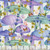 Studio E Fabrics Minu and Wildberry Yu.Me Design Soft Lilac Mushrooms