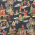 Hamilton Fabrics Ganden Midnight Oriental Flower Garden