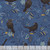 Henry Glass Fabrics Blackbirds Calling Jan Mott Navy Blackbirds