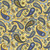 Henry Glass Fabrics Blackbirds Calling Jan Mott Yellow Floral Paisley