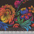 In The Beginning Fabrics Vivid Jason Yenter Multi Floral Border Stripe