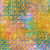 Robert Kaufman Fabrics Retro Rainbow Artisan Batiks Flower Grid Sweet