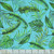 Windham Fabrics Tropical Paradise Turquoise Tropical Leaves