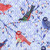 Studio E Fabrics Bella Blue Birds Bird Branches Light Blue