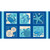 Studio E Fabrics M'Ocean Ocean Blocks Panel