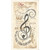 Timeless Treasures Fabrics Sonata Music Notes Panel 24 Inch Beige