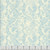 Timeless Treasures Fabrics Belle Fleur Tonal Acanthus Leaves Sky, scan with ruler