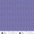 Andover Fabrics Floral States of America New Jersey Purple Violet, manufacturer mockup with ruler