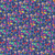 Windham Fabrics Botanica Sally Kelly Summer Leaves Blue