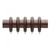 Select Drapery Hardware Bradford resin drapery ring 2.25 diameter rod pack of 5