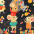 Robert Kaufman Fabrics Pumpkin Pals by Kathryn Selbert Halloween Panel Pumpkin