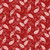 Henry Glass Fabrics Another Stroll Along the Seine Floral Paisley Red