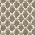 Robert Kaufman Fabrics Holiday Flourish Festive Finery Ribbons Taupe, fabric with a taupe background and white ribbon bow and lattice pattern for holiday decoration.