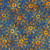Windham Fabrics Anthology Batiks Morocco Blue Mums