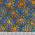 Windham Fabrics Anthology Batiks Morocco Blue Mums