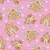 Timeless Treasures Fabrics Gingerbread Dreams Pink Gingerbread House