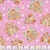 Timeless Treasures Fabrics Gingerbread Dreams Pink Gingerbread House