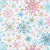 Timeless Treasures Fabrics Gingerbread Dreams White Large Snowflakes