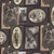 Timeless Treasures Fabrics Howl You Doin? Charcoal Dog Vintage Portrait
