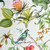 Hamilton Paradise Leaf Tropical Flowers and Foliage with Birds