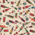 Quilting Treasures Fabrics Christmas Party Animals Dan Morris Mixed Drinks Cocktails Cream