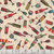 Quilting Treasures Fabrics Christmas Party Animals Dan Morris Mixed Drinks Cocktails Cream