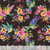 Windham Fabrics A Hummingbird's Charm Hummingbirds Pretty Pollinators Black