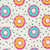 Moda Fabrics Snack Shack Crystal Manning Cream Frosted Doughnuts