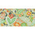 Covington Fabrics Gardia Goldenrod Modern Flowers and Foliage