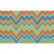Covington Fabrics Zig Zag Multi Textured Flamestitch Print