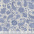 Wilmington Prints Radiance by Kaye England Cream Floral Paisley, scan with ruler