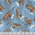 Blank Quilting Fabric Land of the Giants Gray T.Rex