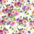 Clothworks Fabrics Garden Fresh by Sue Zipkin Khaki Cream Floral Bouquets