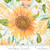 Moda Fabrics Floribunda Create Joy Project White Cloud Big Sunflowers