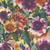 Moda Fabrics Floribunda by Create Joy Project Dark Blue Midnight Packed Mums Roses