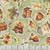 Quilting Treasures Fabrics Queen Bee by Dan Morris Fruit Flower Bee Hive Sage (Green)