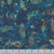 Quilting Treasures Fabrics Resplendent by Dan Morris Feathers Tossed Turquoise (Blue)