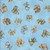 Quilting Treasures Fabrics Kindred Spirits Dan Morris Blue Baby Elephants