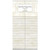 Wilmington Prints Dry Brush Essentials Whipped Cream 40 Karat Crystals 2.5 Inch Strips