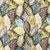 Hamilton Fabrics Glade Vert Green Stylized Leaf Collage