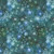 Clothworks Fabrics Midnight Dreams Melissa Polomisky Teal Blue Meadow Sketched Flowers